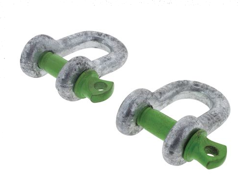 HULK - D SHACKLE 6MM - 2 PACK