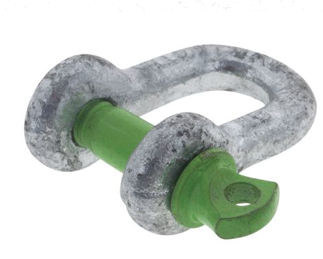 HULK - D SHACKLE 6MM - 2 PACK