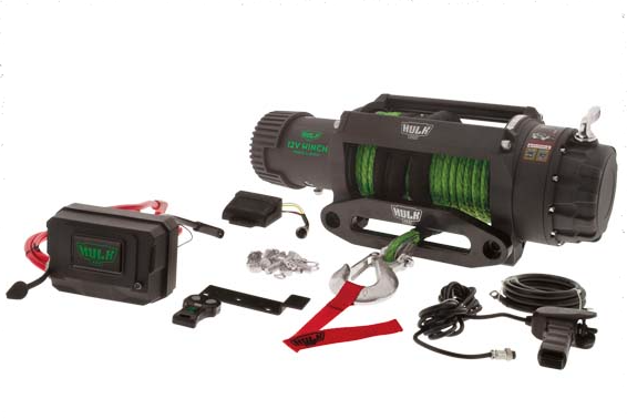 HULK - 9500LBS PROFESSIONAL SERIES DYNEEMA ROPE WINCH
