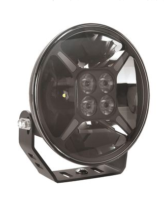 HULK - 7" ROUND LED DRIVING LAMP BLACK