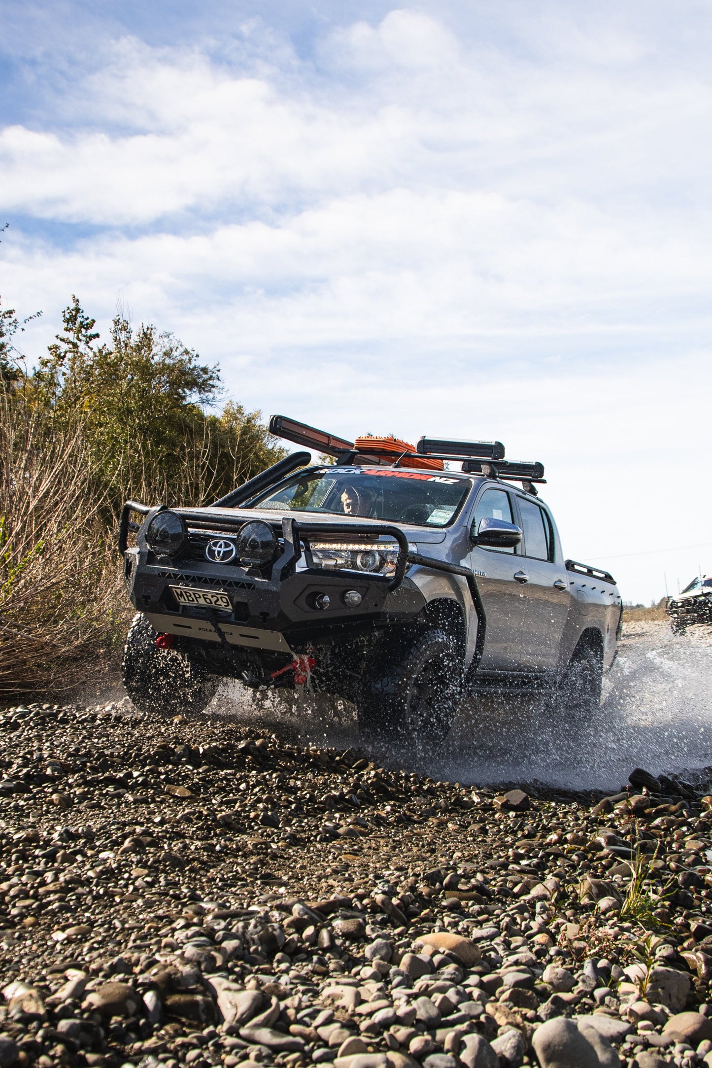 Rockarmor Gt Hoop Bullbar Combo Pack - Toyota Hilux 2015-2020