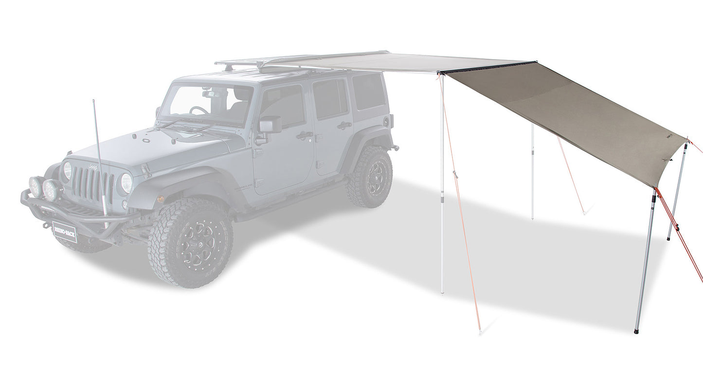 RHINO RACK - Batwing/Sunseeker 2.5M awning extension