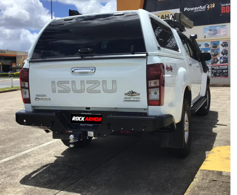 Rockamor Elite Steel Rear Step / Towbar To Suit Mazda Bt50 2011-2020