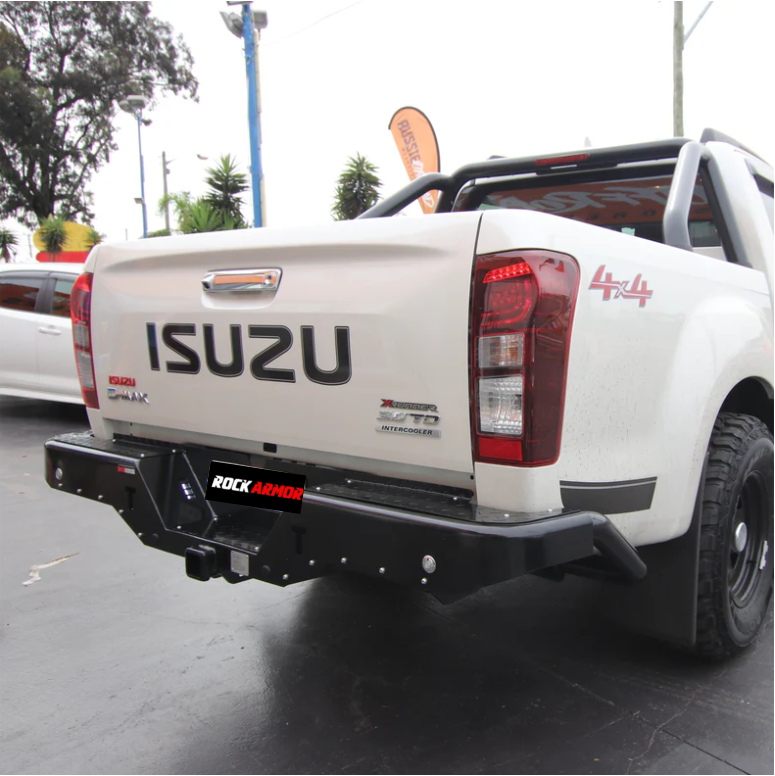 Rockamor Elite Steel Rear Step / Towbar To Suit Mazda Bt50 2011-2020
