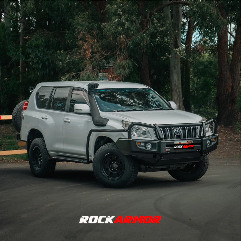 Rockarmor Premium Steel Bullbar To Suit Toyota Prado Fj150 2009-2013 (Bumper Cut)