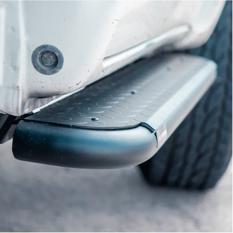 Rockarmor Steel Rockslider Side Steps To Suit Toyota Hilux N70 2005-2015 Single Cab - Side Steps