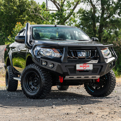 SHIELD Off-Road Triple Loop Bull-Bar — to suit Mitsubishi Triton 2015 - 2019