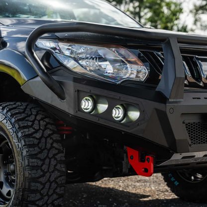 SHIELD Off-Road Triple Loop Bull-Bar — to suit Mitsubishi Triton 2015 - 2019
