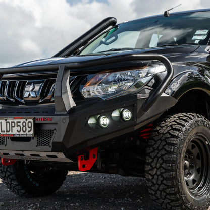 SHIELD Off-Road Triple Loop Bull-Bar — to suit Mitsubishi Triton 2015 - 2019