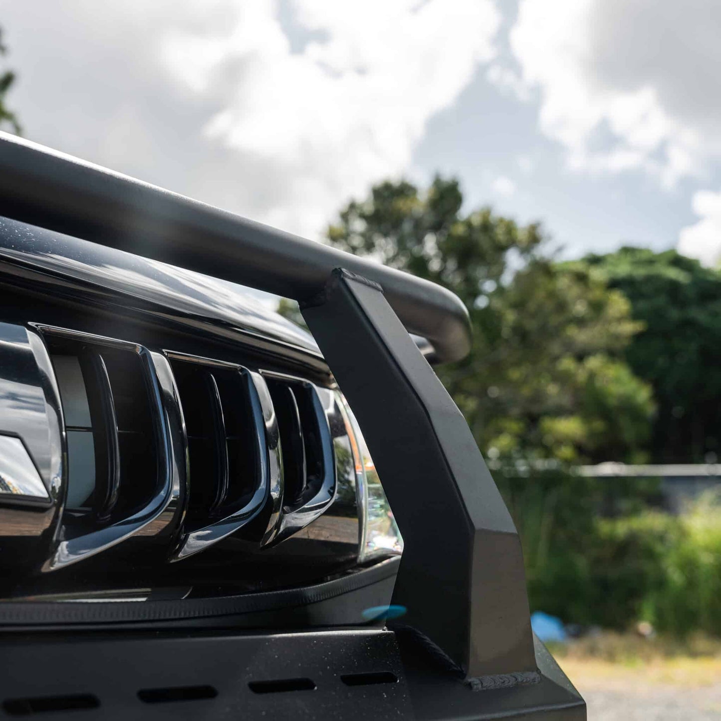 SHIELD Off-Road Triple Loop Bull-Bar — to suit Mitsubishi Triton 2015 - 2019