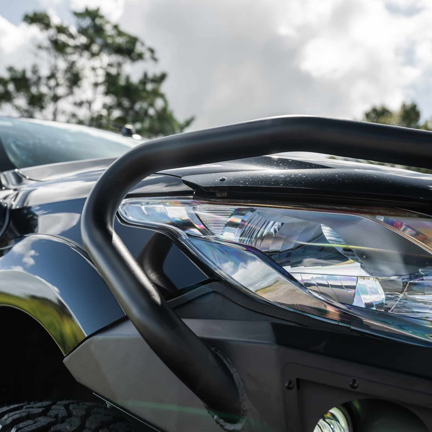 SHIELD Off-Road Triple Loop Bull-Bar — to suit Mitsubishi Triton 2015 - 2019
