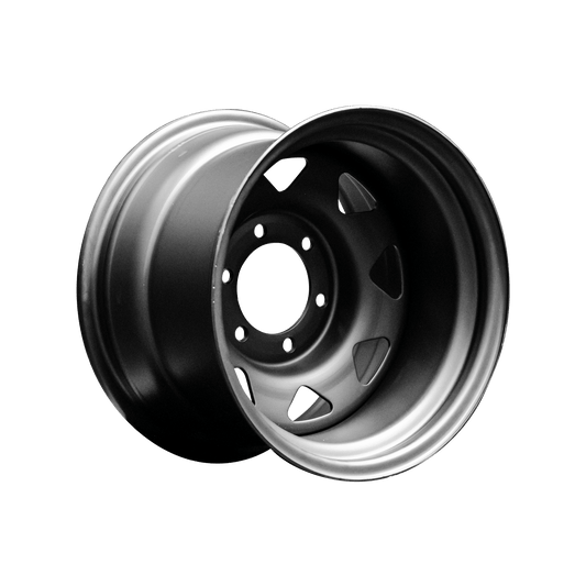 15x10 -44p Triangle Spoke Steel Wheels