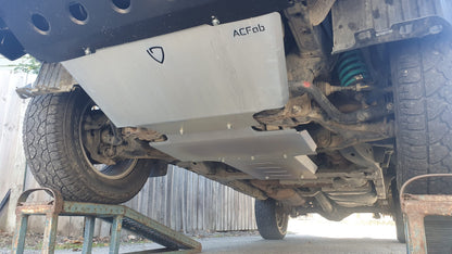Nissan Navara D40 Bash Plates Spanish and Thai build