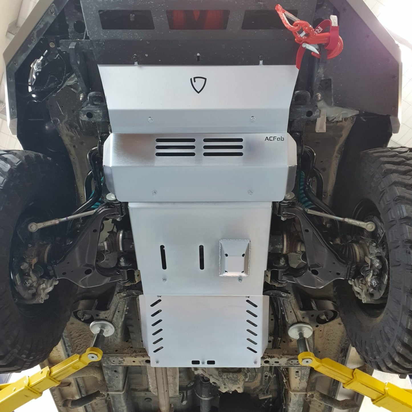 Toyota Hilux 2015 - current N80 GUN GR Bash Plates suit Diff Drop