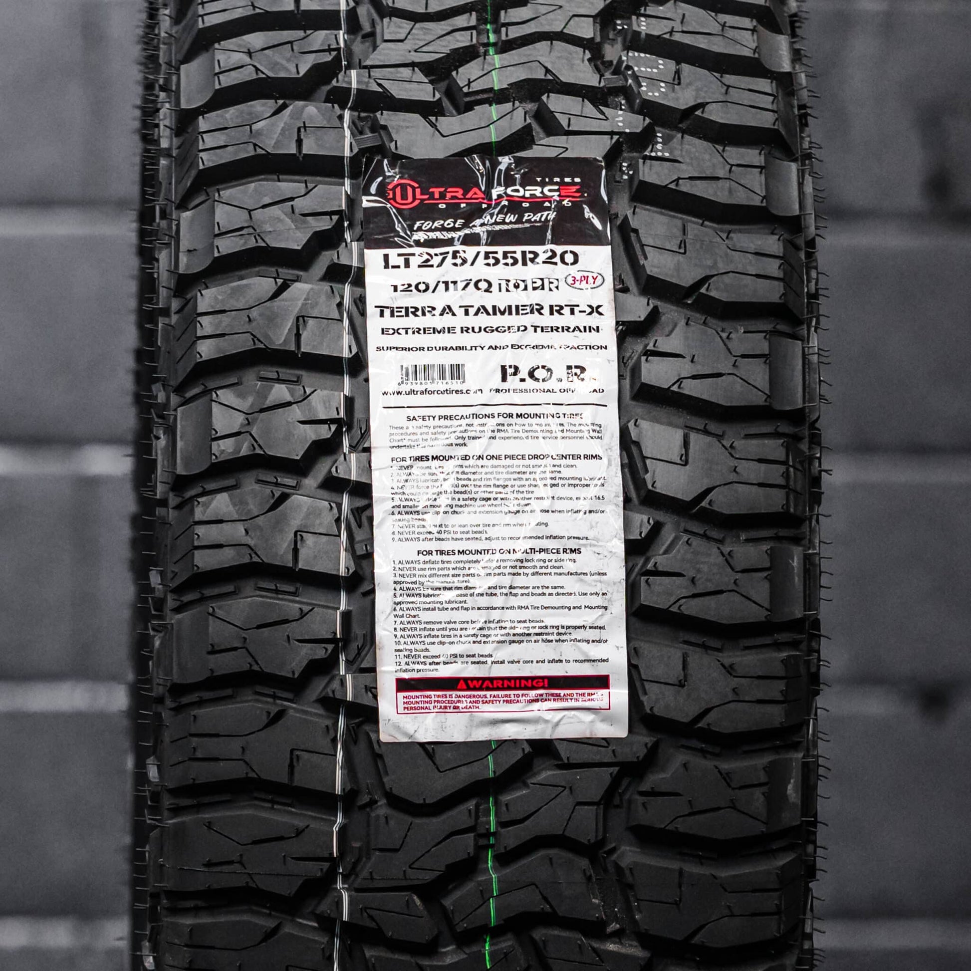 Ultra Force Terratamer RT-X — 275/55R20