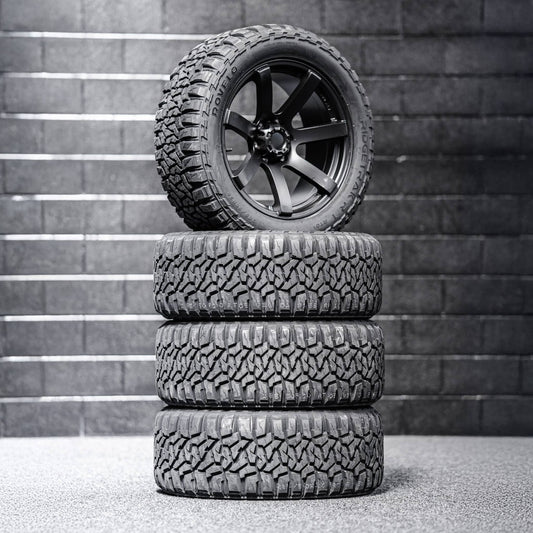 285/50/R20LT Mud Tyres + Alloy Wheels