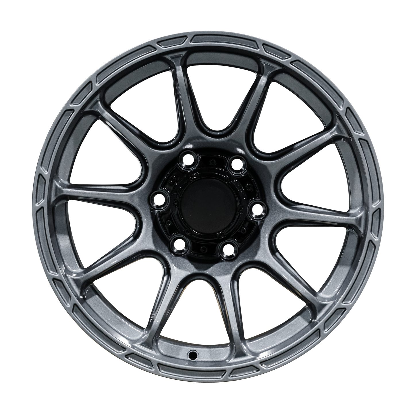 Shield Off-Road Fortify DF-05 Alloy Wheels [Gunmetal Grey] — 17x9 +0p | 6x139.7 PCD