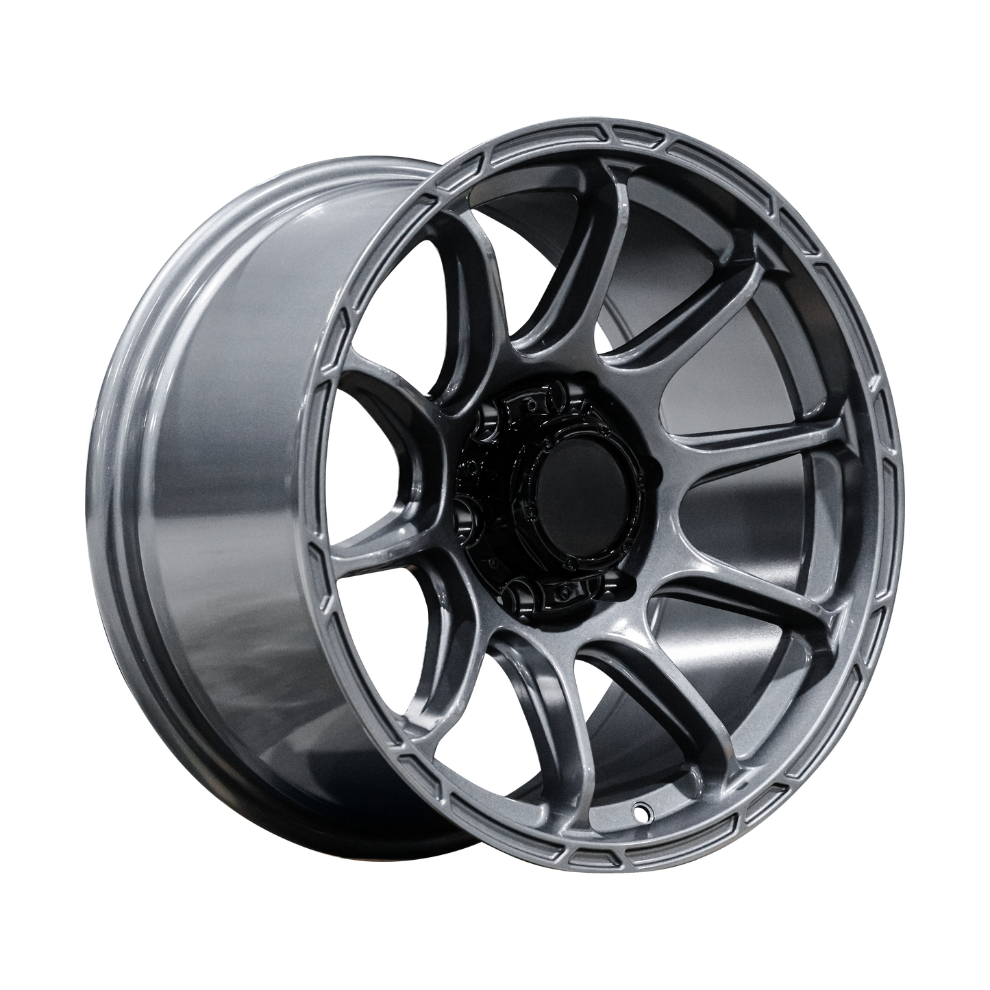Shield Off-Road Fortify DF-05 Alloy Wheels [Gunmetal Grey] — 17x9 +0p | 6x139.7 PCD