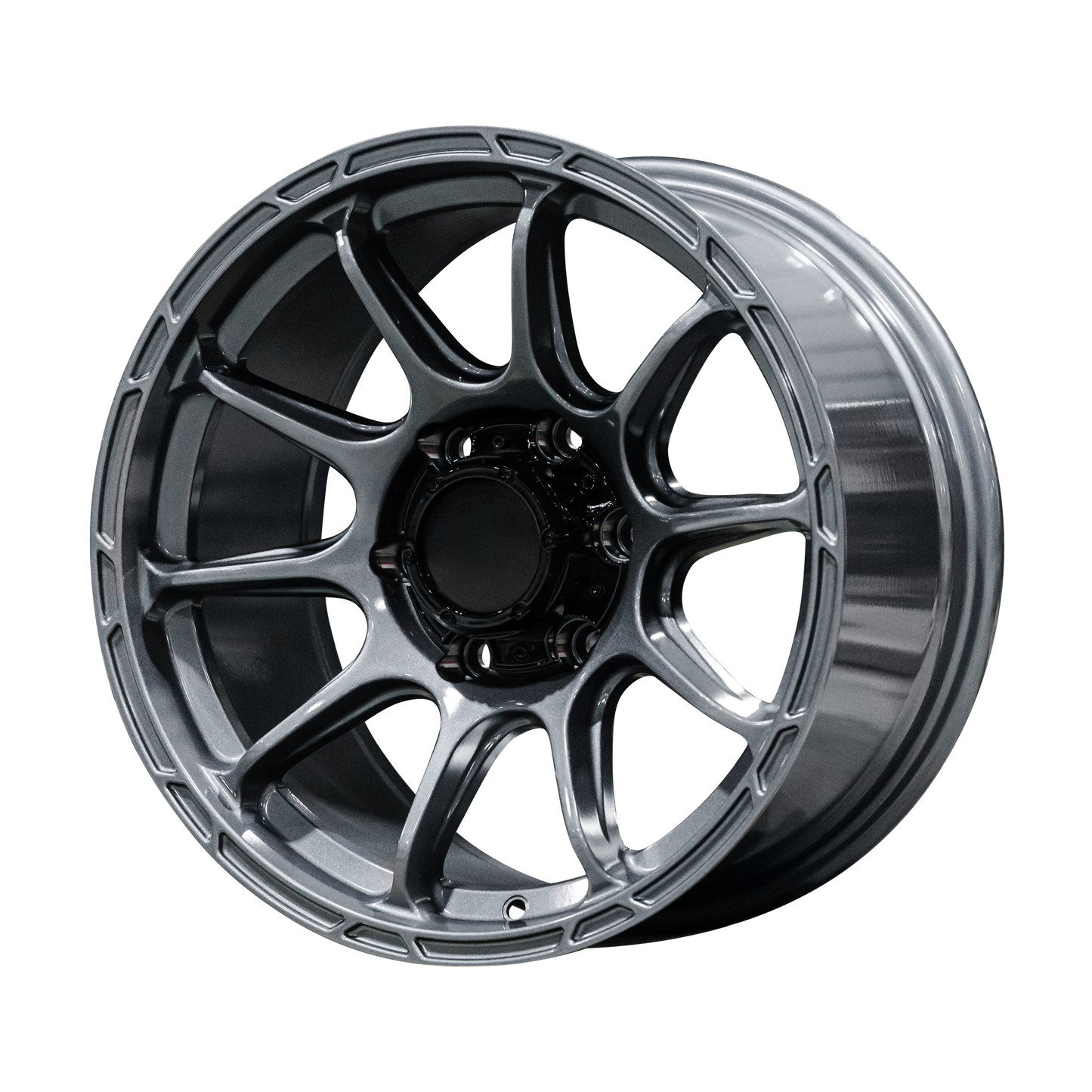 Shield Off-Road Fortify DF-05 Alloy Wheels [Gunmetal Grey] — 17x9 +0p | 6x139.7 PCD