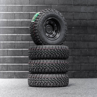 31x10.5 R15LT Mud Tyres + Steelies