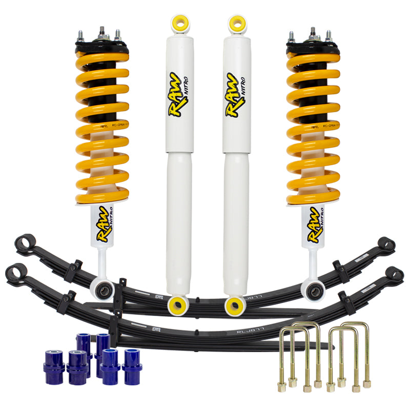 TOYOTA HILUX KUN 05->15 LIFT KIT - 2" LIFT (WITH NO ACCESSORIES)