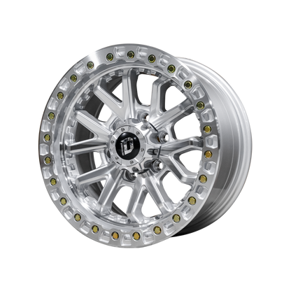 Shield Off-Road Fortify DF-02 [Silver] Alloy Wheels — 17x8.5 +0p | 6x139.7 PCD