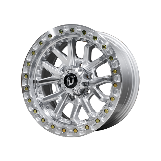 Shield Off-Road Fortify DF-02 [Silver] Alloy Wheels — 17x8.5 +0p | 6x139.7 PCD