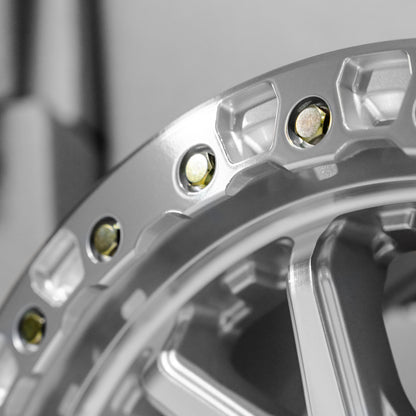 Shield Off-Road Fortify DF-02 [Silver] Alloy Wheels — 17x8.5 +0p | 6x139.7 PCD