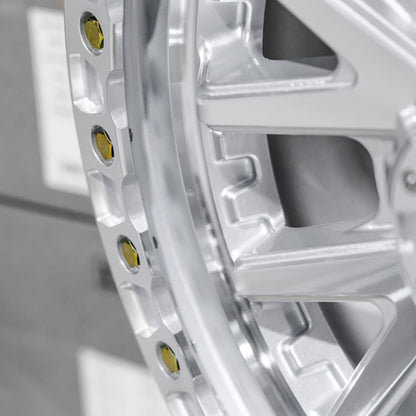 Shield Off-Road Fortify DF-02 [Silver] Alloy Wheels — 17x8.5 +0p | 6x139.7 PCD
