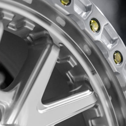 Shield Off-Road Fortify DF-02 [Silver] Alloy Wheels — 17x8.5 +0p | 6x139.7 PCD