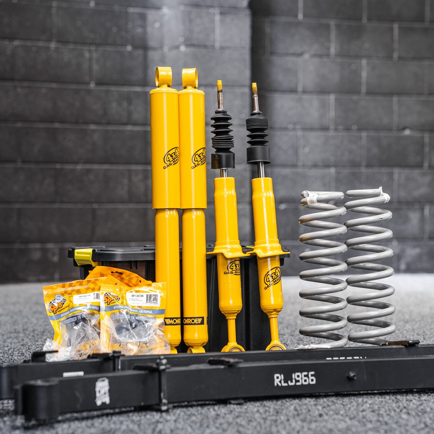 MONROE 2" Suspension Lift Kit — Ford Ranger 2011–2018 (Front + Rear) — Ford Ranger 2011-2018 [PX1/2]
