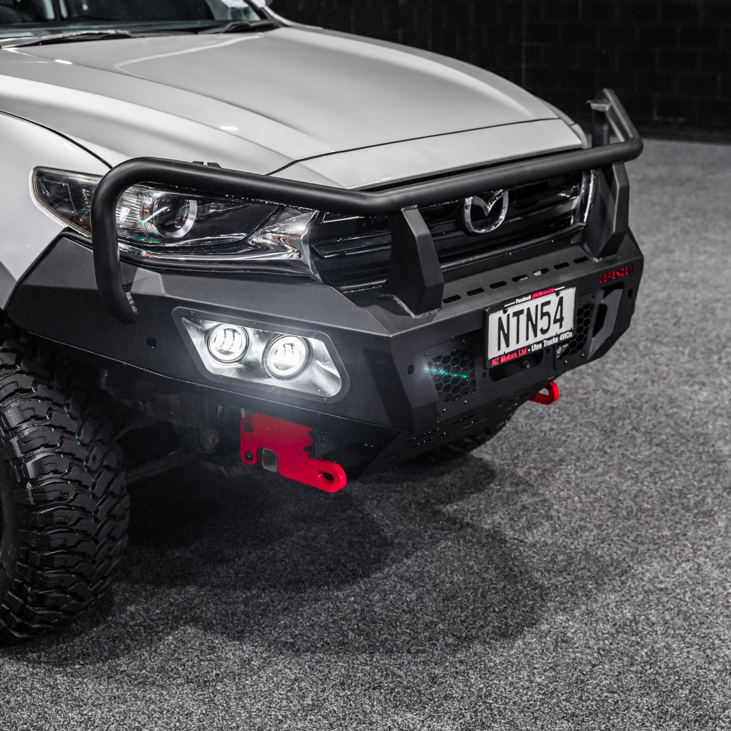 SHIELD Off-Road Triple Loop Bull-Bar — to suit Mazda BT-50 2021 - Present
