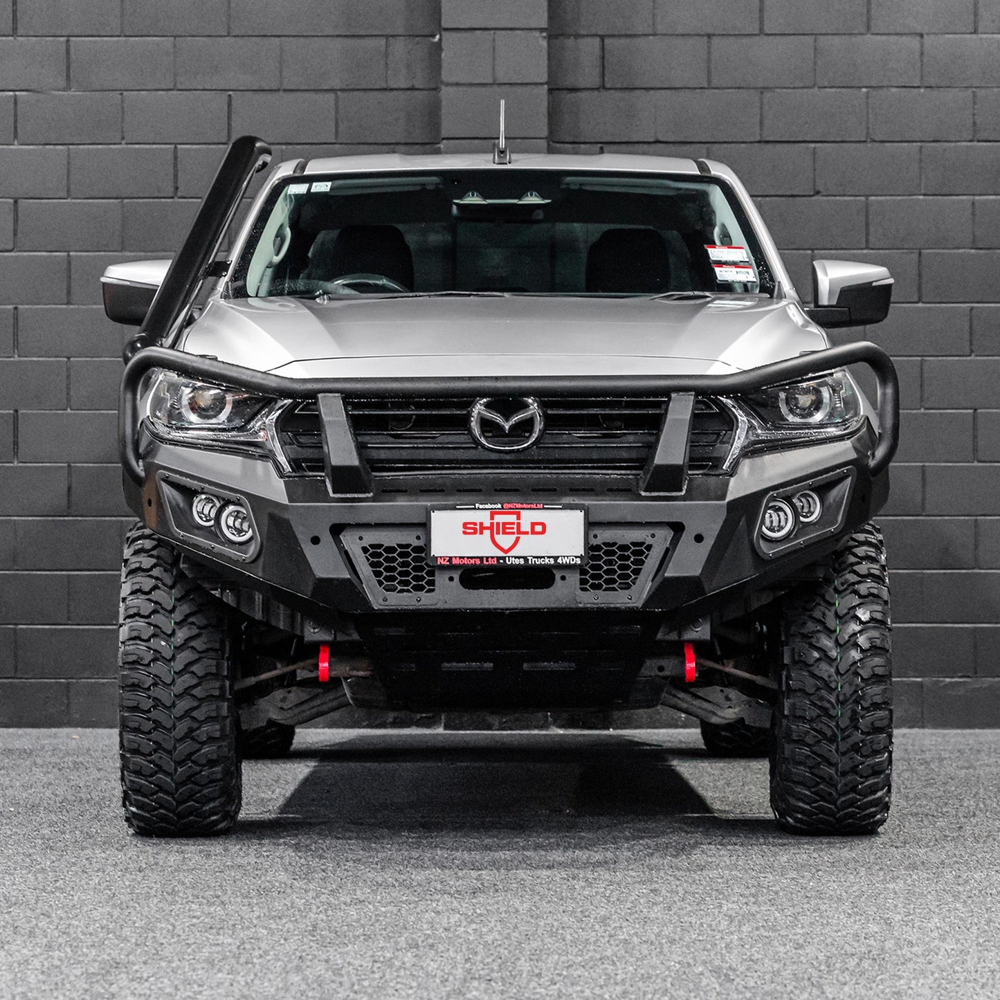 SHIELD Off-Road Triple Loop Bull-Bar — to suit Mazda BT-50 2021 - Present