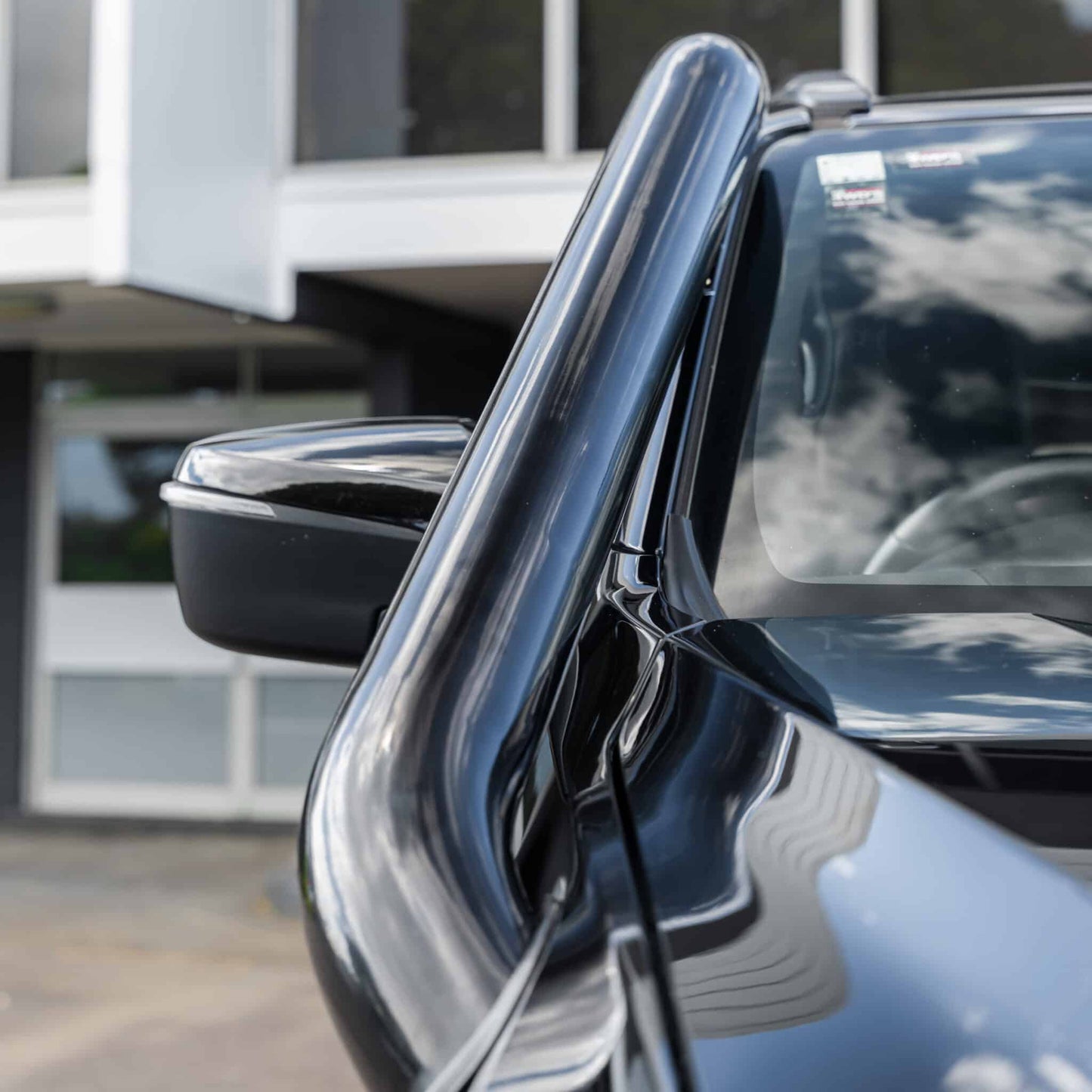 SHIELD OFF-ROAD STAINLESS SNORKEL — to suit Mazda BT-50 – 2021 - Present