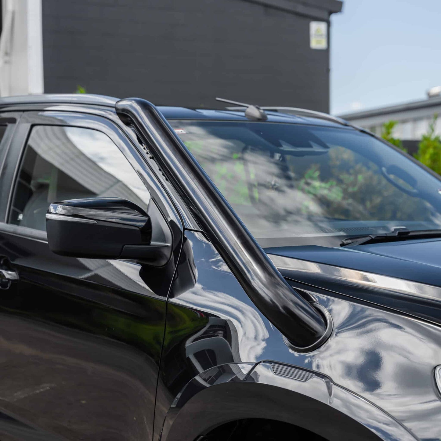 SHIELD OFF-ROAD STAINLESS SNORKEL — to suit Mazda BT-50 – 2021 - Present