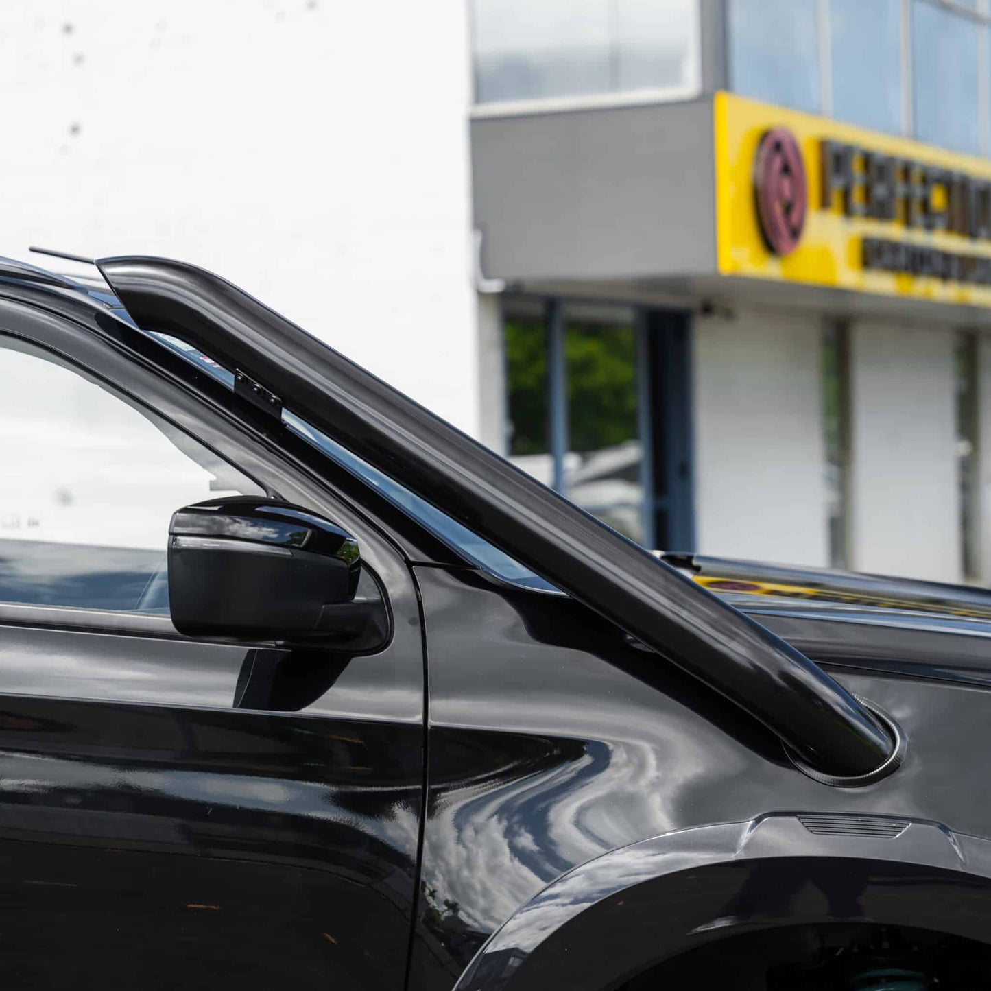 SHIELD OFF-ROAD STAINLESS SNORKEL — to suit Mazda BT-50 – 2021 - Present