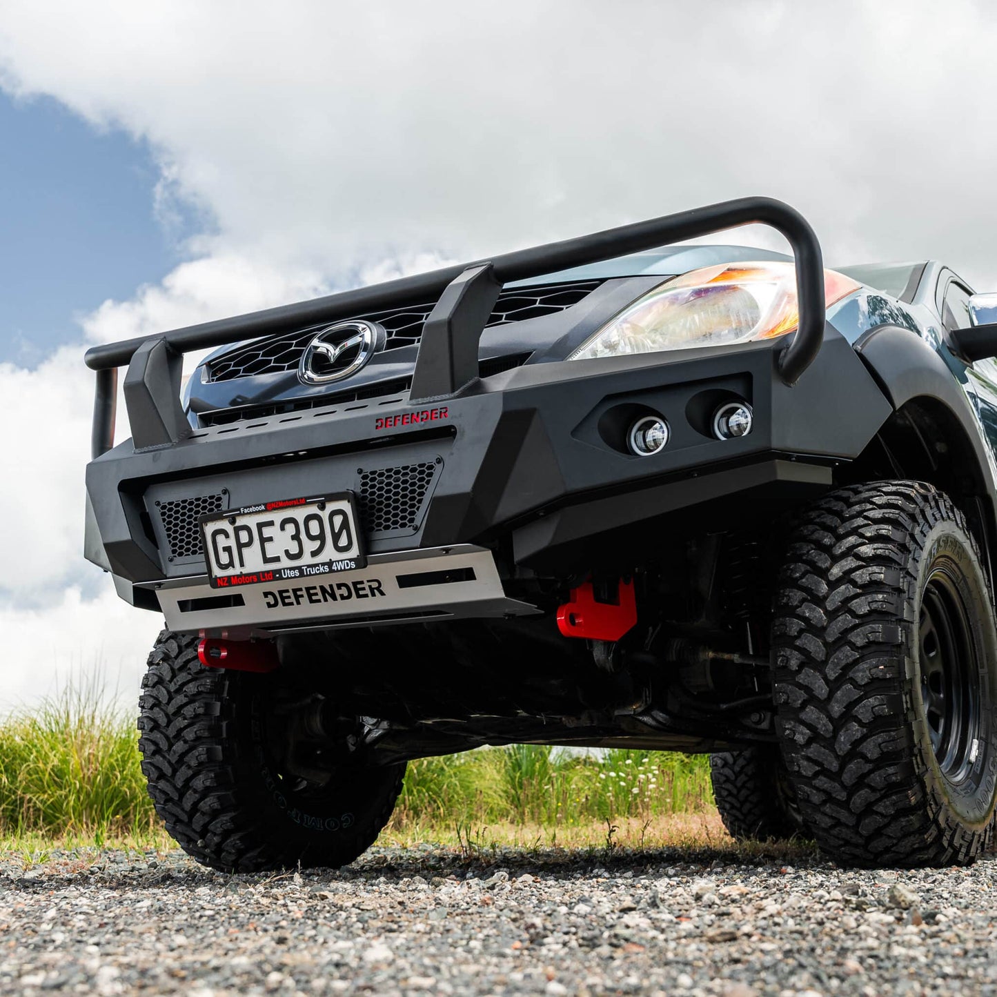 SHIELD Off-Road Triple Loop Bull-Bar — to suit Mazda BT-50 2012 - 2020