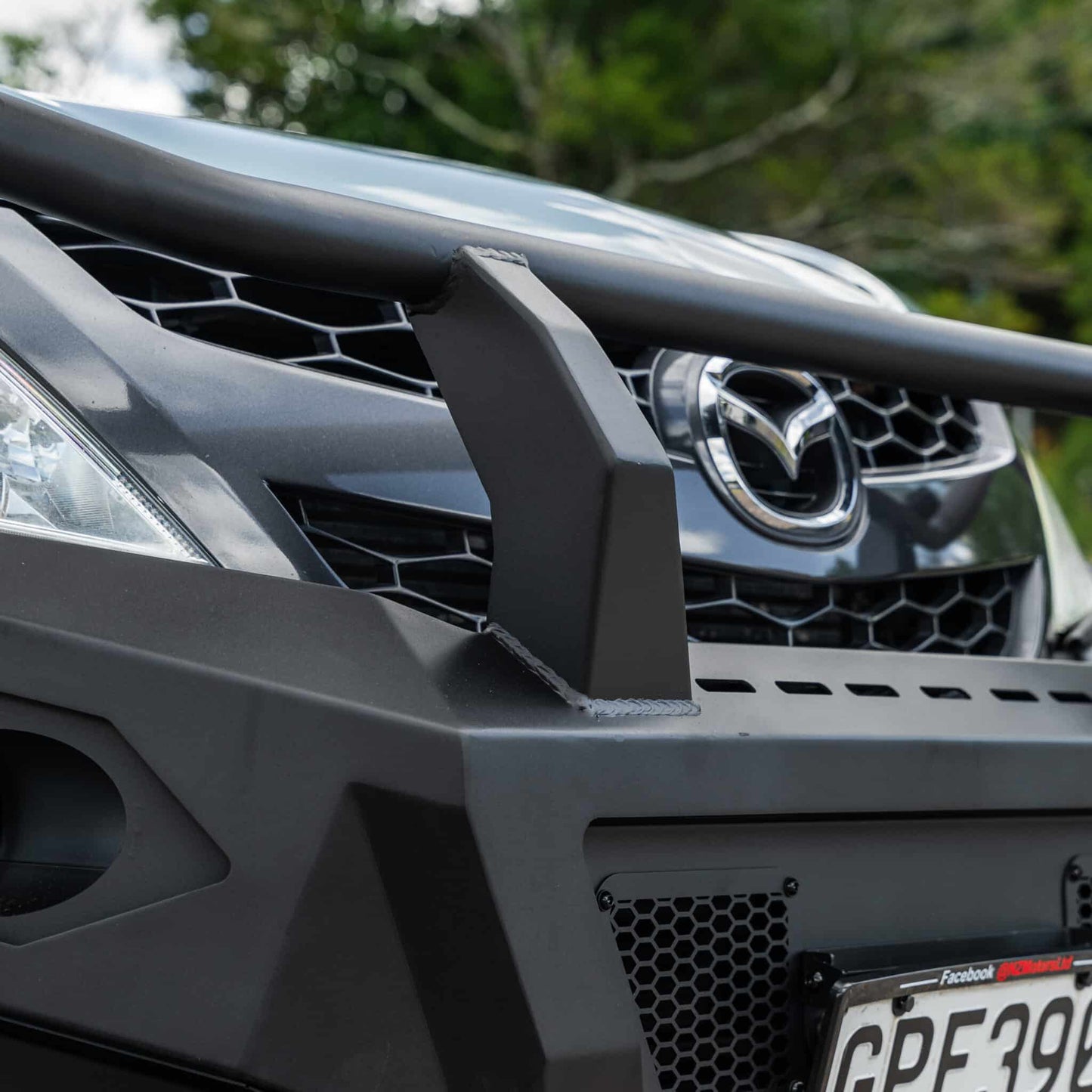 SHIELD Off-Road Triple Loop Bull-Bar — to suit Mazda BT-50 2012 - 2020