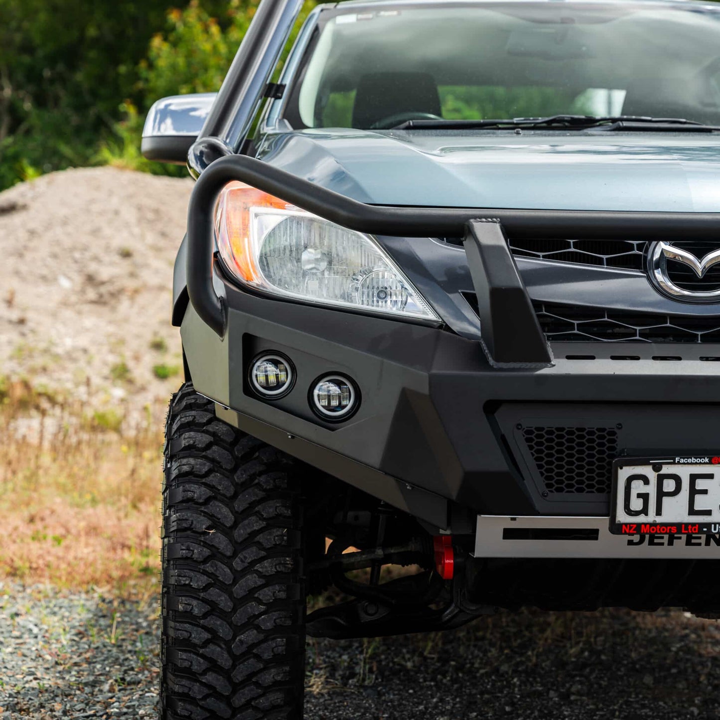 SHIELD Off-Road Triple Loop Bull-Bar — to suit Mazda BT-50 2012 - 2020
