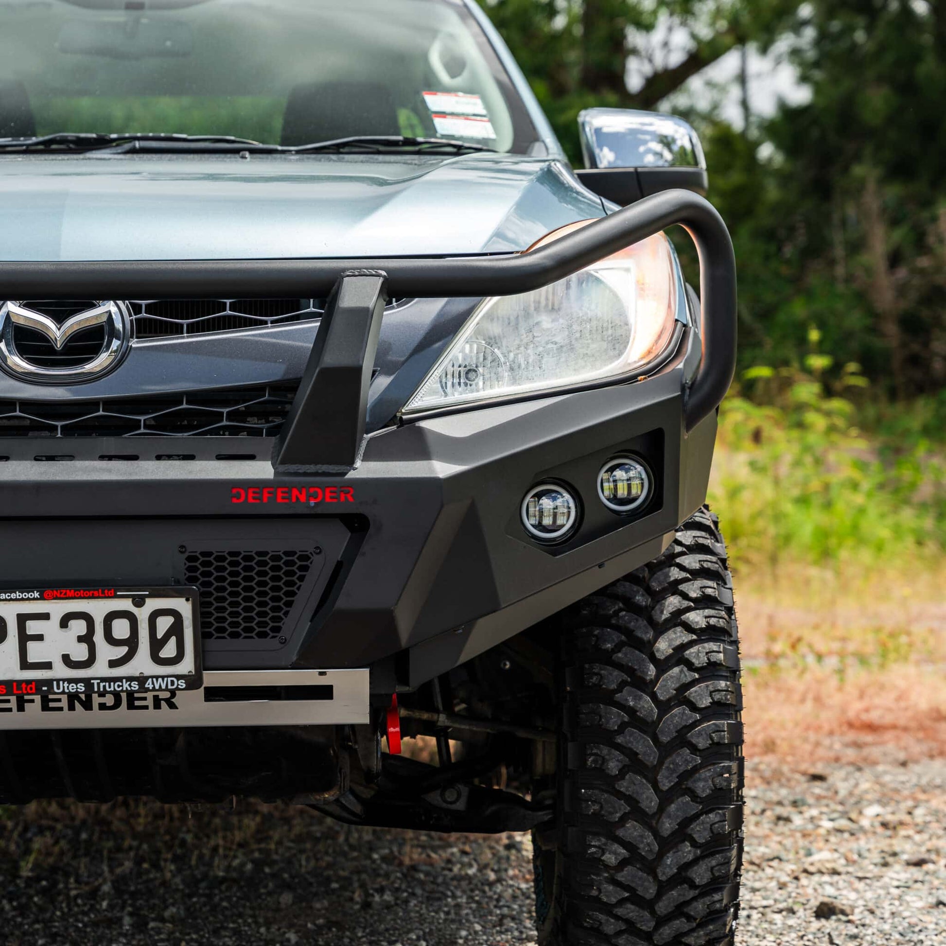 DEFENDER Off-Road Triple Loop Bull-Bar — Mazda BT-50 UP/UR [2012-2020]