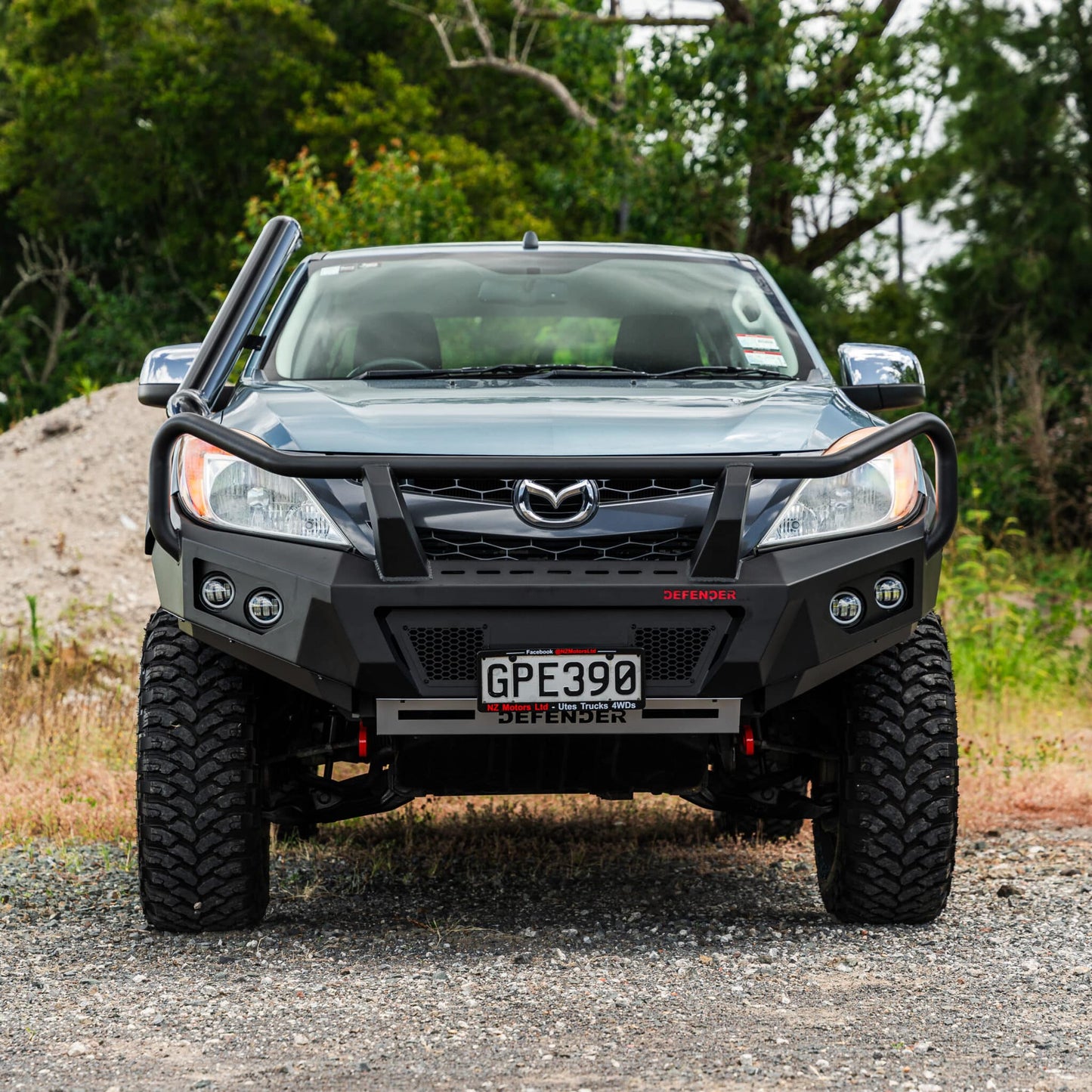 SHIELD Off-Road Triple Loop Bull-Bar — to suit Mazda BT-50 2012 - 2020
