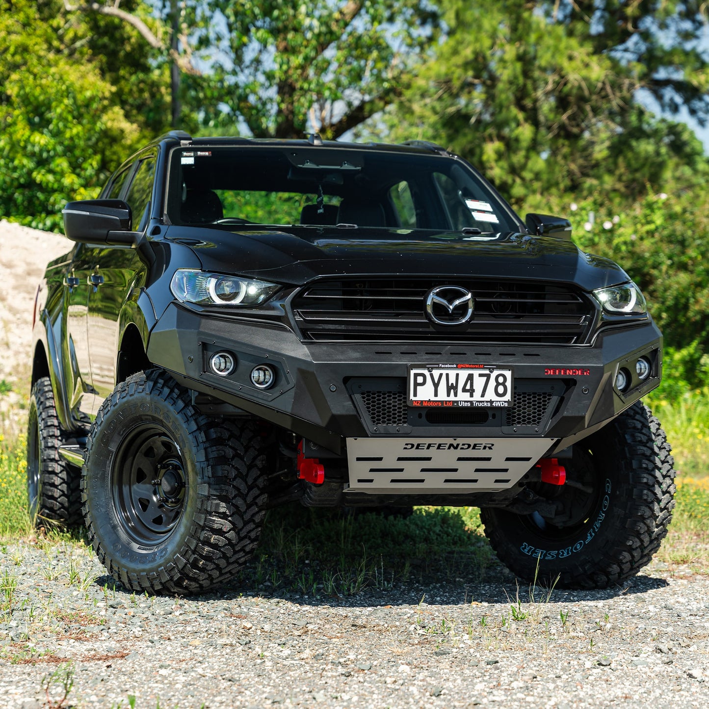 DEFENDER Off-Road Triple Loop Bull-Bar — Mazda BT-50 [2021-Present]