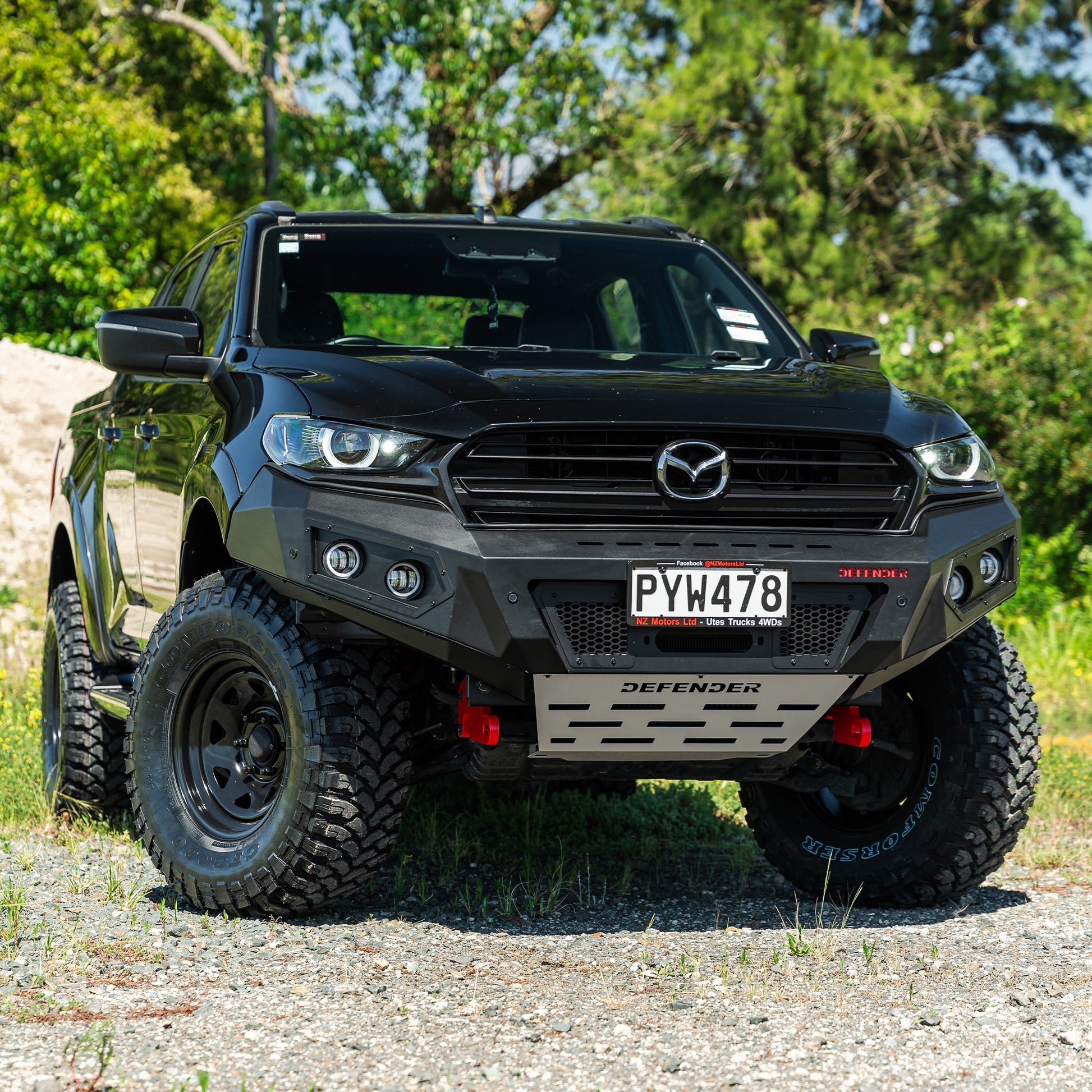 DEFENDER Off-Road Triple Loop Bull-Bar — Mazda BT-50 [2021-Present]