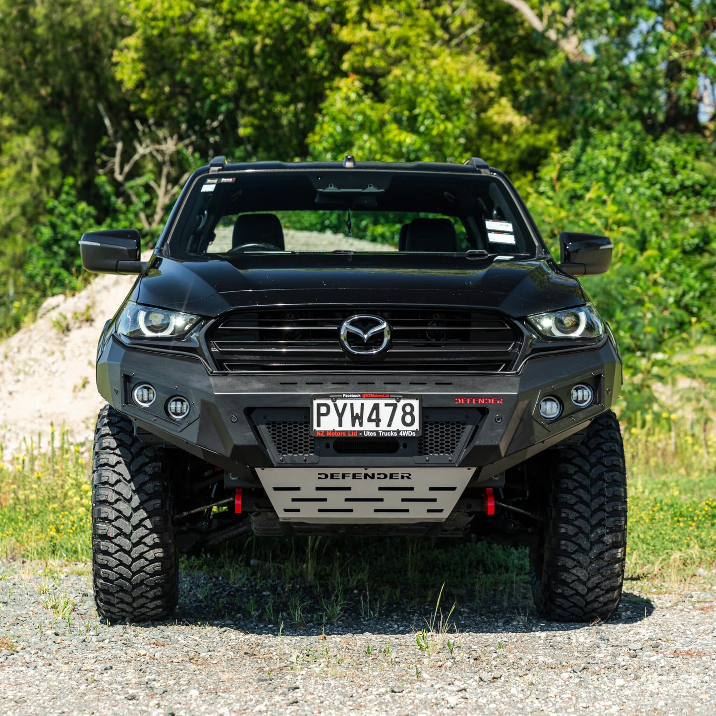 SHIELD Off-Road Triple Loop Bull-Bar — to suit Mazda BT-50 2021 - Present