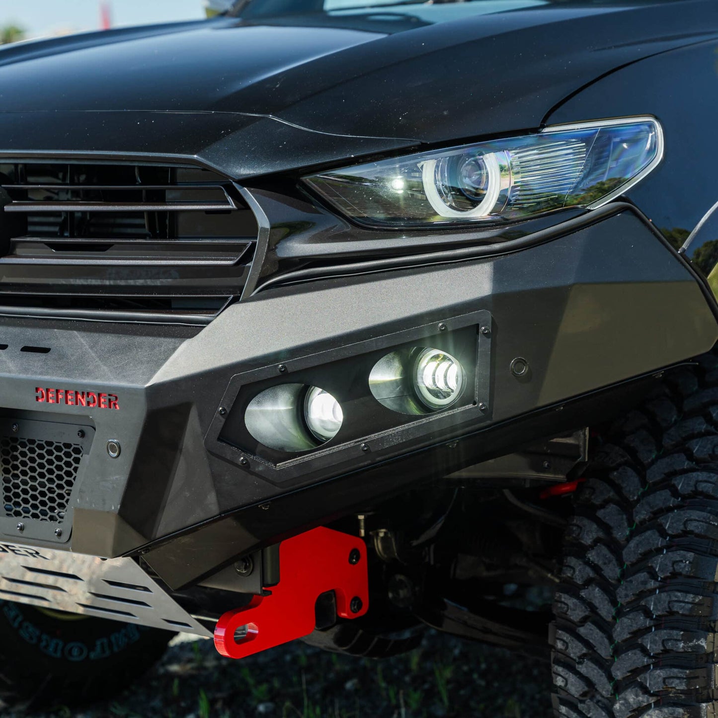 SHIELD Off-Road Triple Loop Bull-Bar — to suit Mazda BT-50 2021 - Present