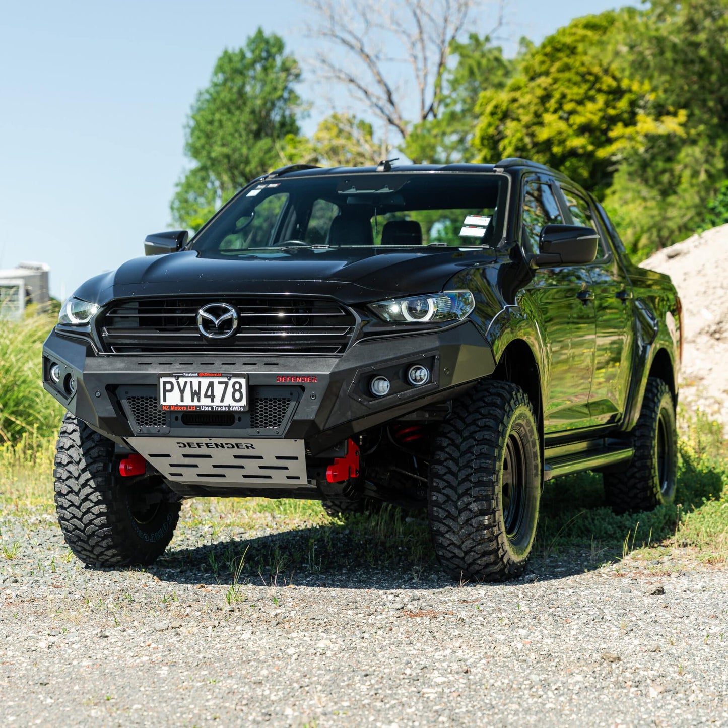 SHIELD Off-Road Triple Loop Bull-Bar — to suit Mazda BT-50 2021 - Present