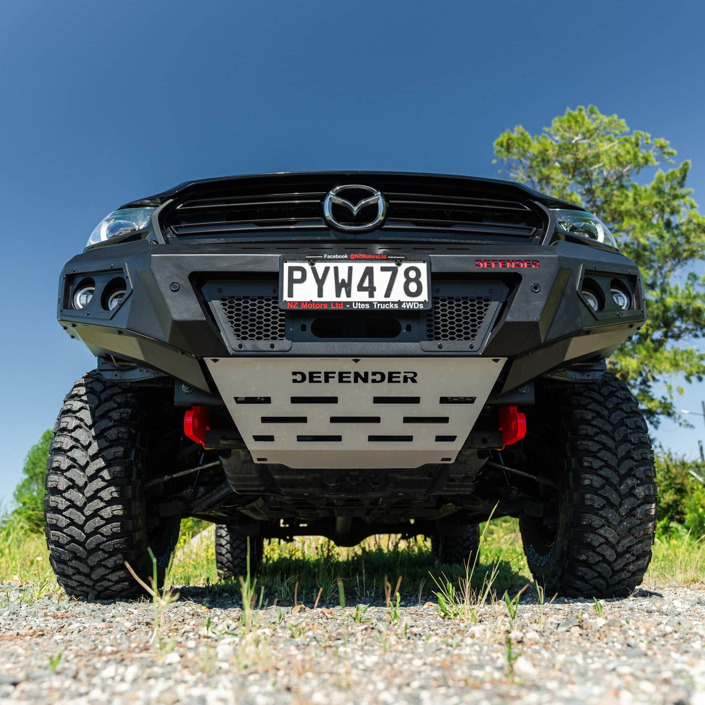 SHIELD Off-Road Triple Loop Bull-Bar — to suit Mazda BT-50 2021 - Present