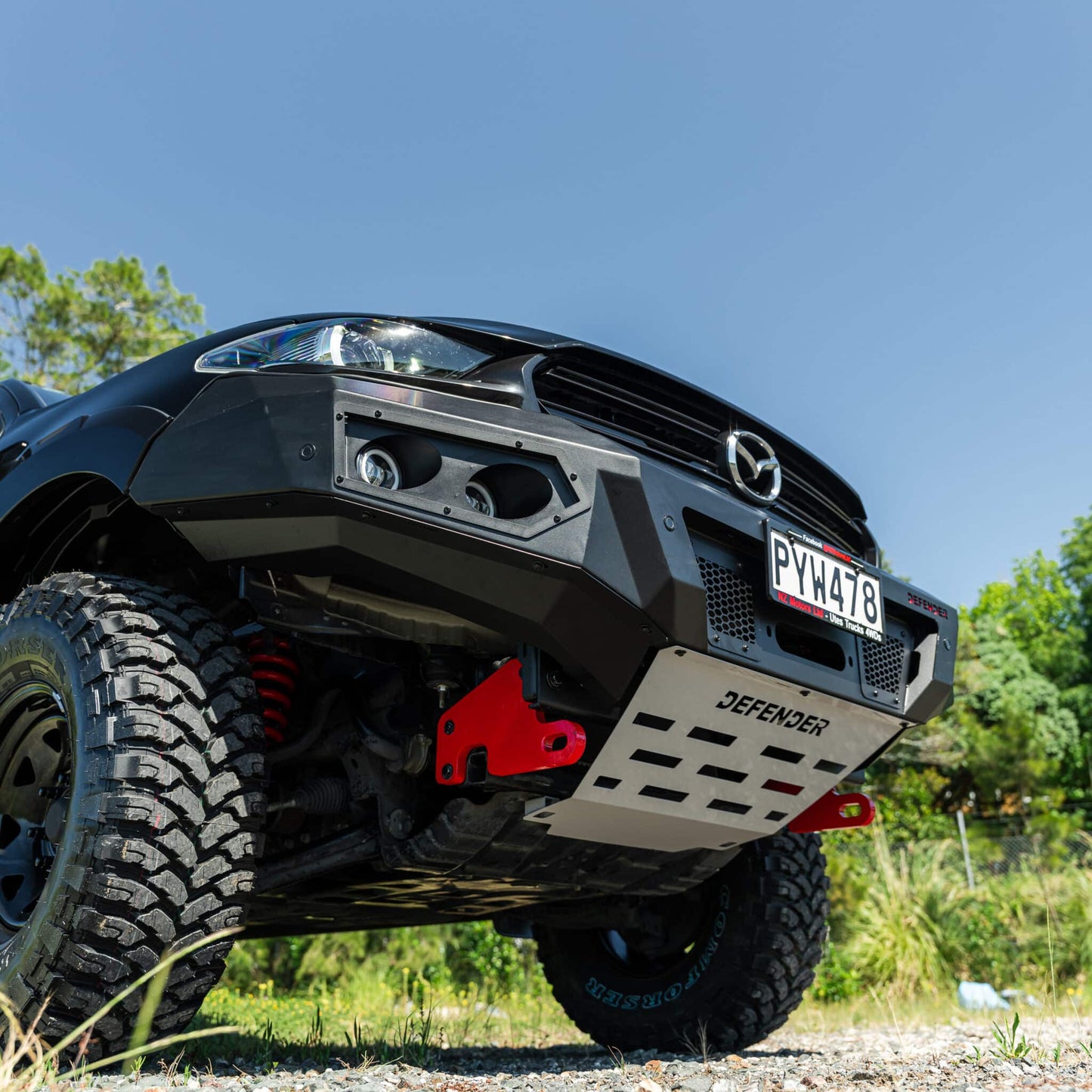 SHIELD Off-Road Triple Loop Bull-Bar — to suit Mazda BT-50 2021 - Present