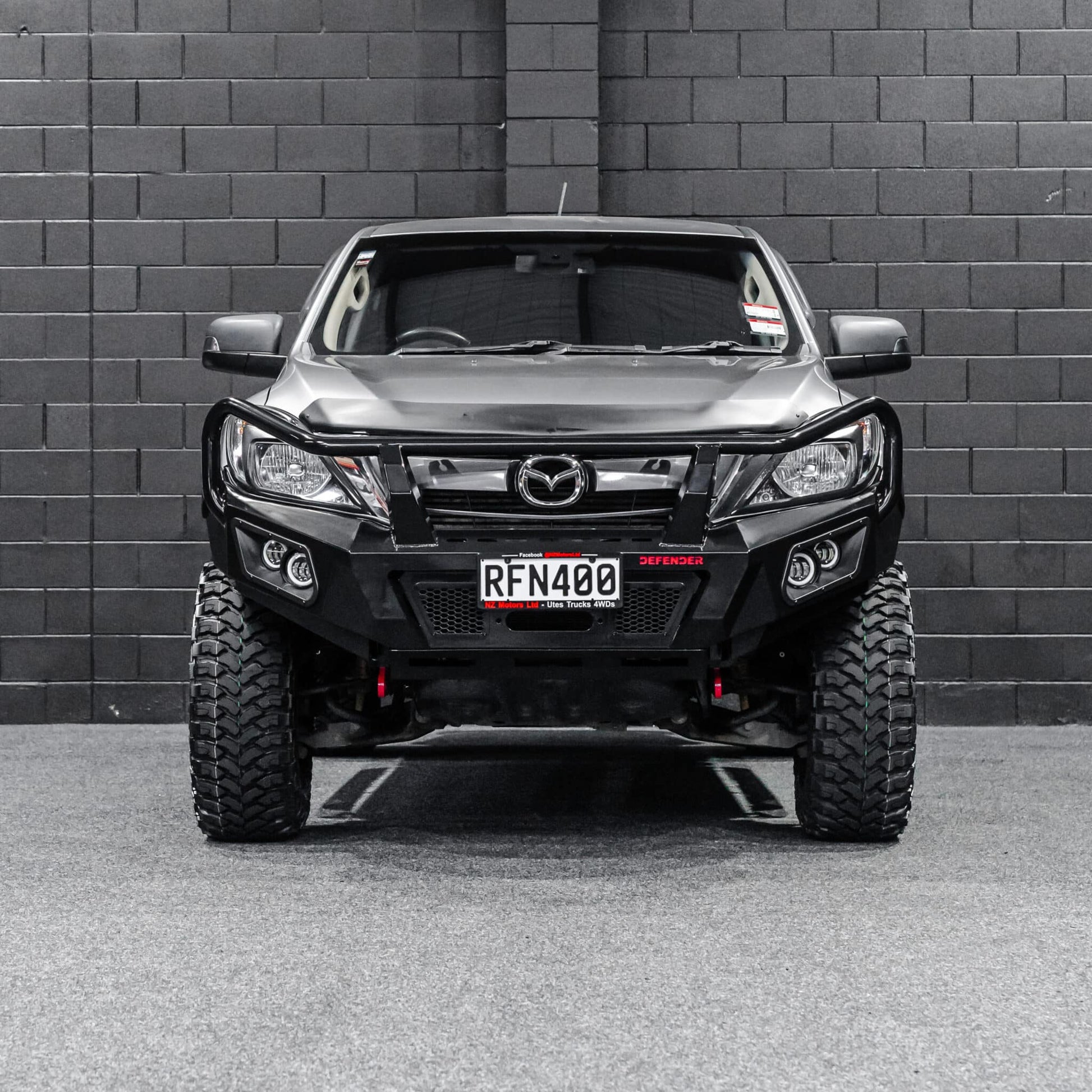 DEFENDER Off-Road Frontal Package (Triple-Loop Bull-Bar) — Mazda BT-50