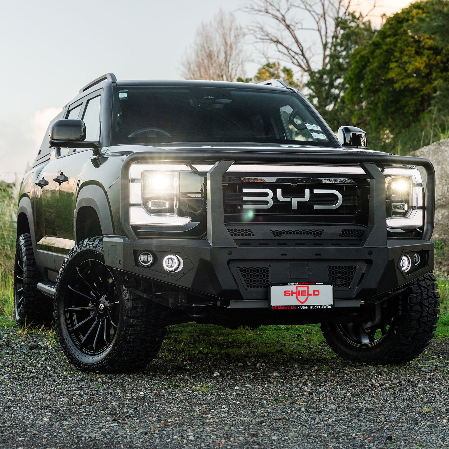 SHIELD Off-Road Triple Loop Bull-Bar — To Suit BYD Shark 6 [2024 - Present]